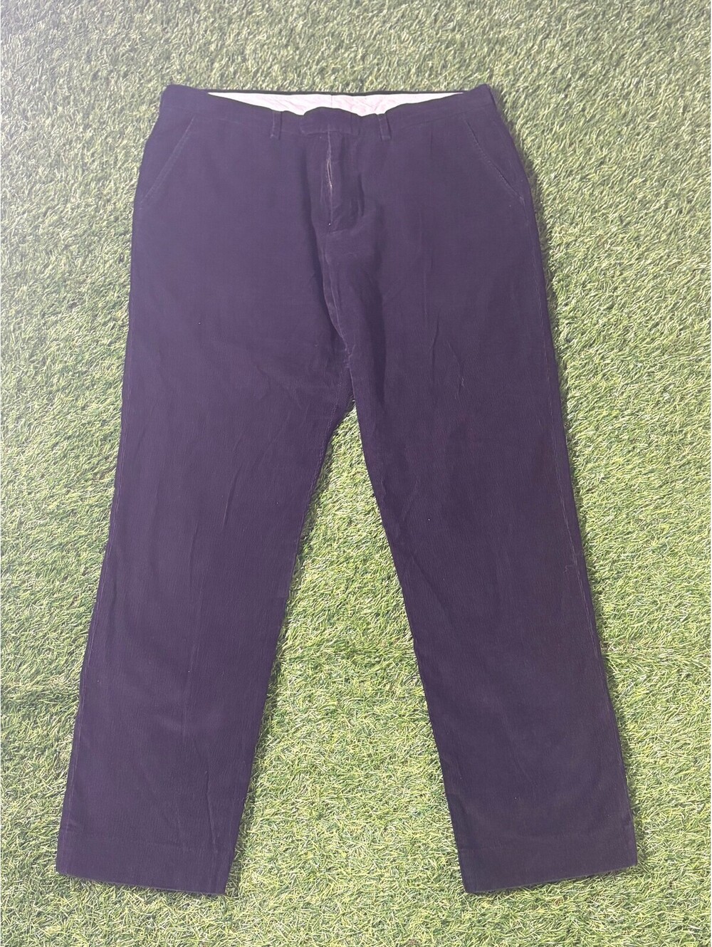 J.CREW Bowery Black Cotton Pants 100% Cotton Mens Size 34